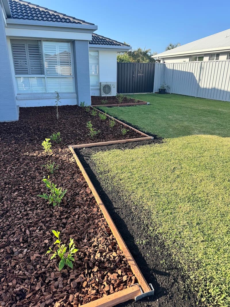 Vistascape Landscape Gardening landscaping work in Bonny Hills