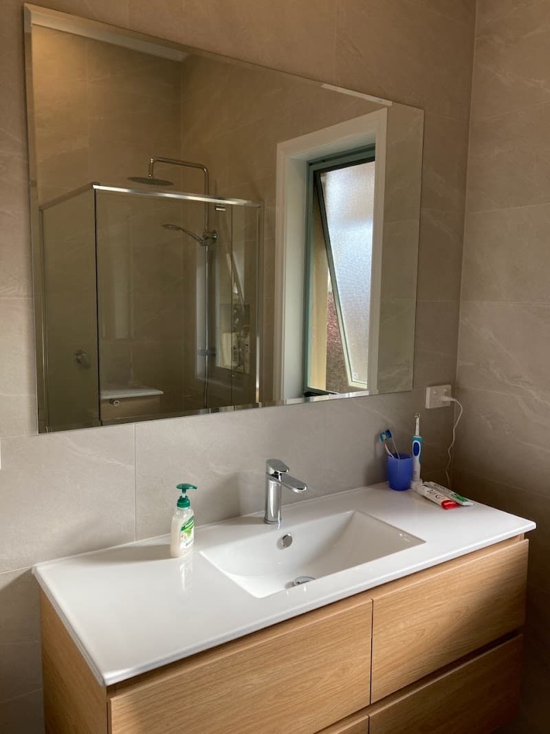 Vogue Bathrooms Renovations Canberra bathroom renovation work in Mitchell