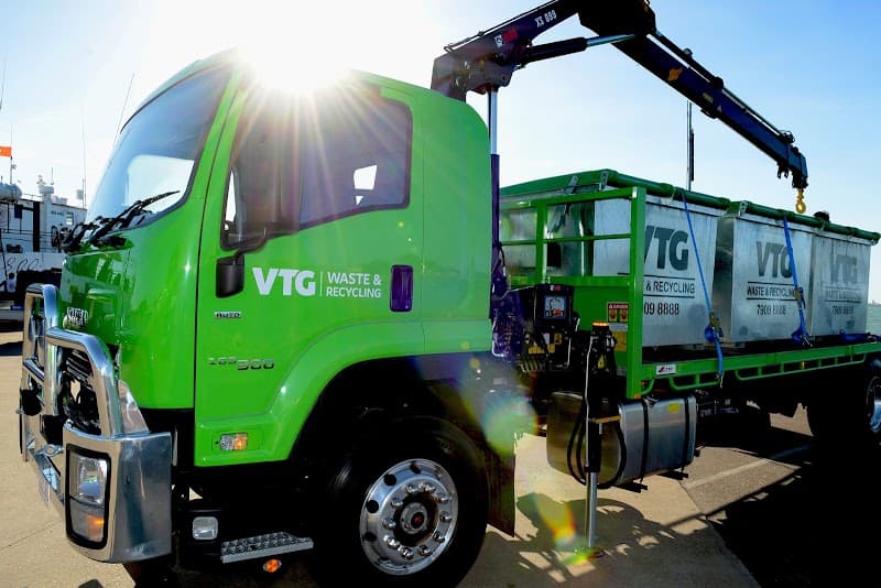 VTG Waste & Recycling rubbish removal work in East Arm