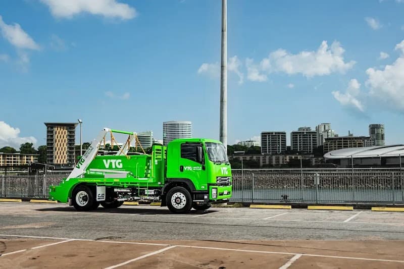 VTG Waste & Recycling rubbish removal work in East Arm