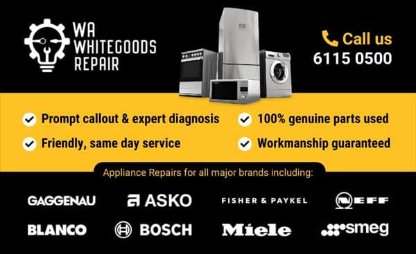 WA Whitegoods Repair appliance repair work in West Perth