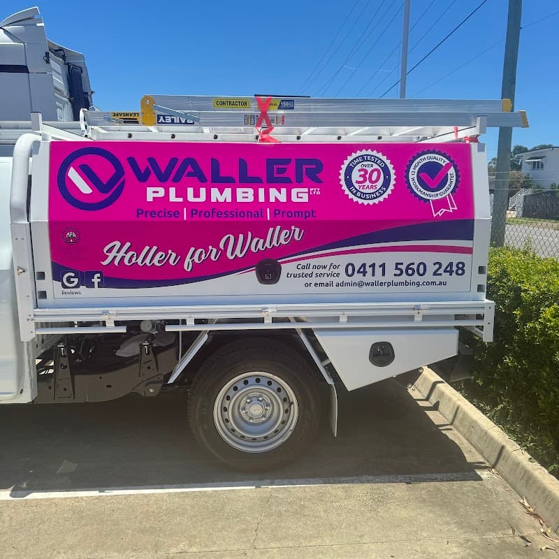 Waller Plumbing Pty Ltd plumber work in Wynnum