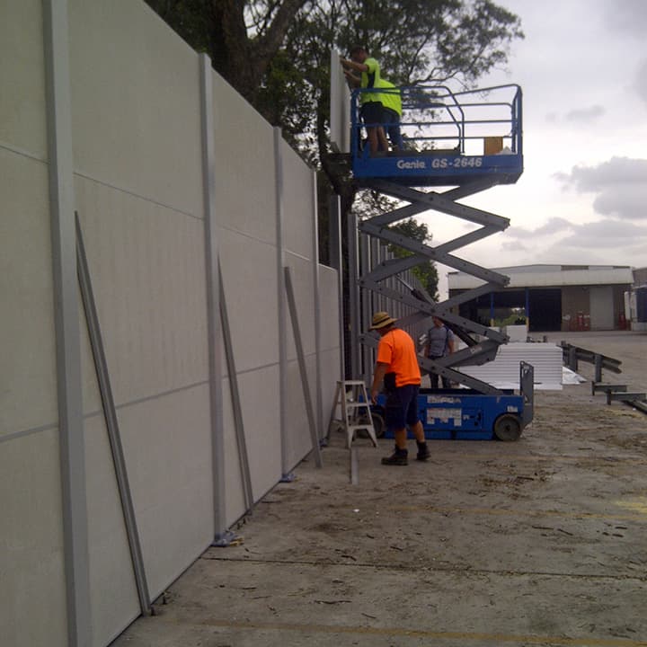 Wallmark fencing work in Lavington