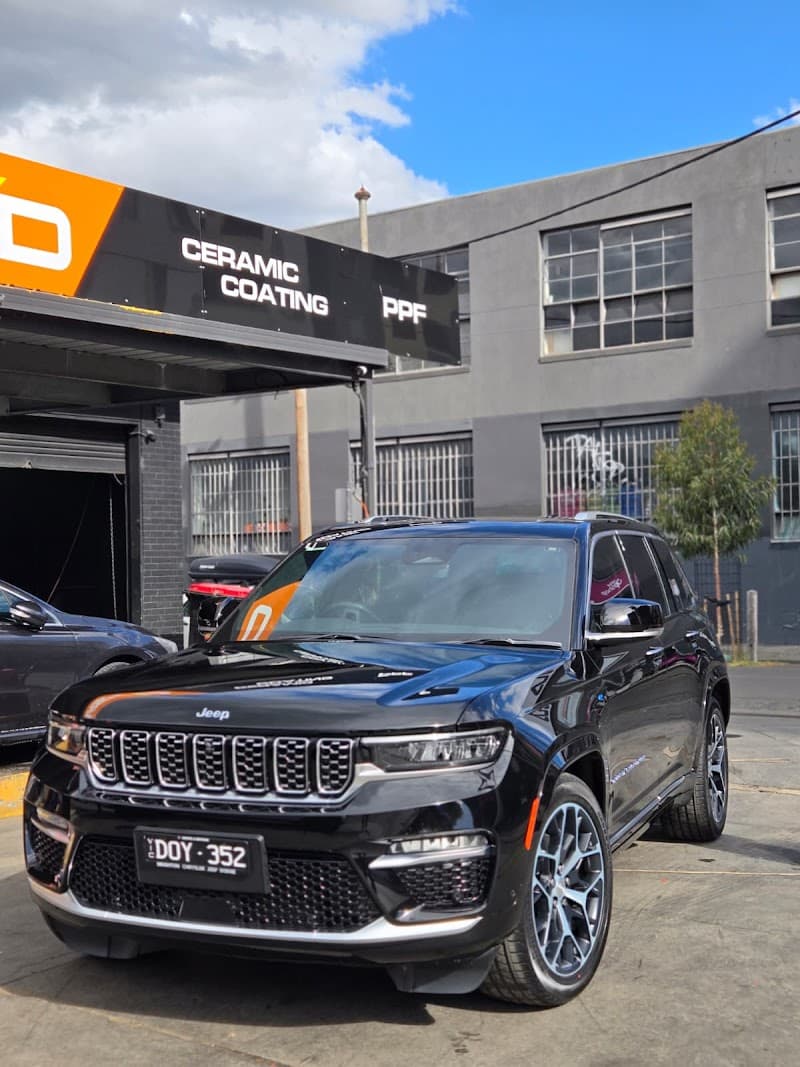 Washd Ceramic Coating window tinting work in Fitzroy