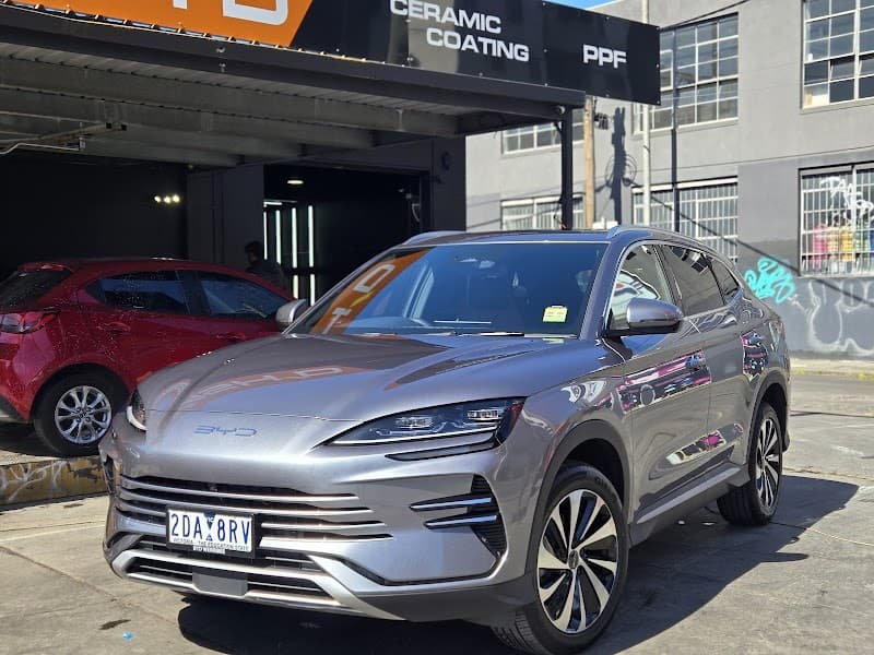 Washd Ceramic Coating window tinting work in Fitzroy