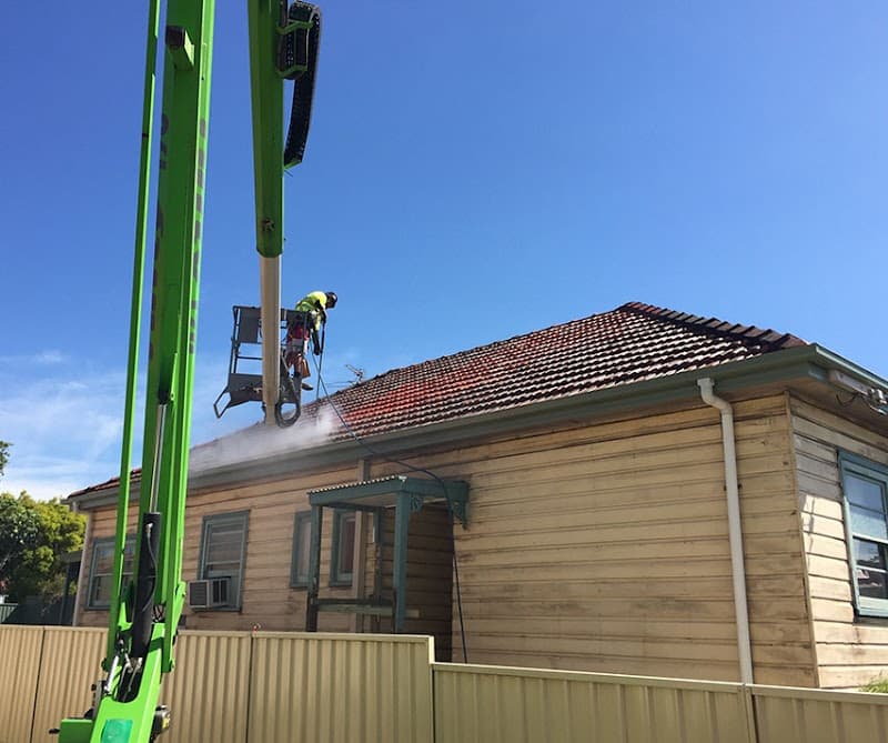 Waspindustries Pty Ltd pressure washing work in Beresfield