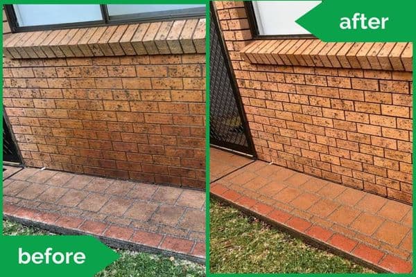 Waspindustries Pty Ltd pressure washing work in Beresfield