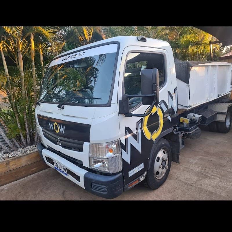 Waste on Wheels rubbish removal work in Kawana