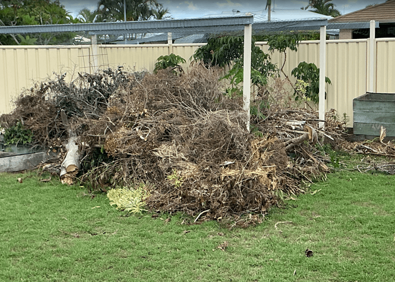 Waste on Wheels rubbish removal work in Kawana