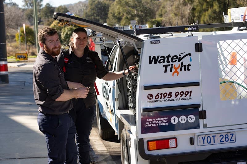 Water Tight Canberra Pty Ltd plumber work in Canberra