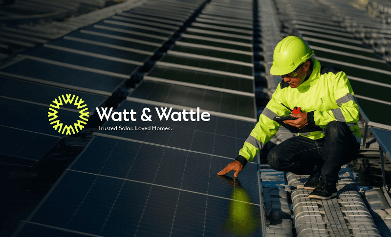 Watt and Wattle Pty Ltd solar panel installation work in Dandenong