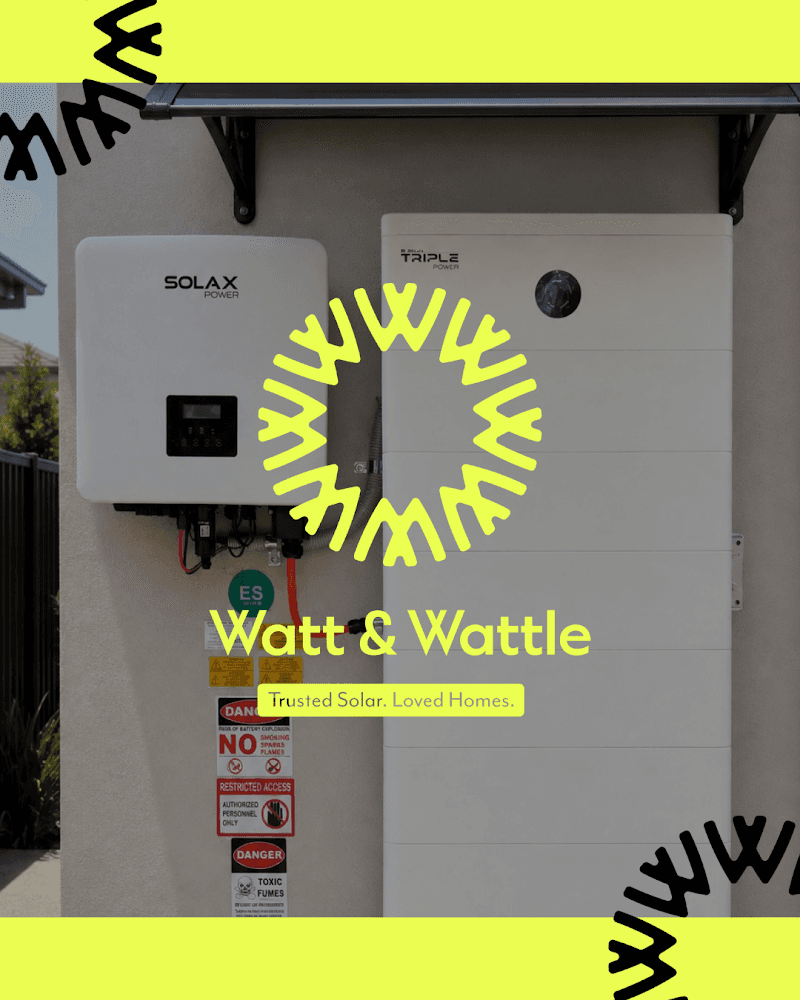 Watt and Wattle Pty Ltd solar panel installation work in Dandenong