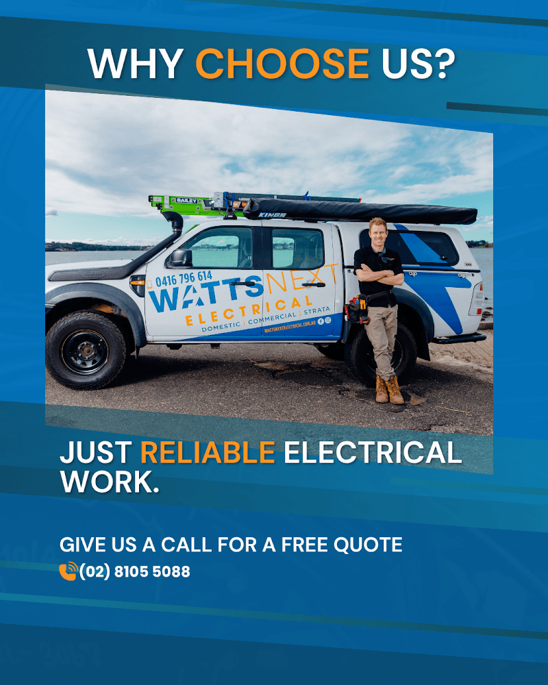 Watts Next Electrical electrician work in Kirrawee