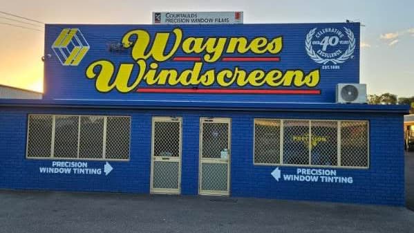 Wayne's Windscreens window tinting work in Mandurah