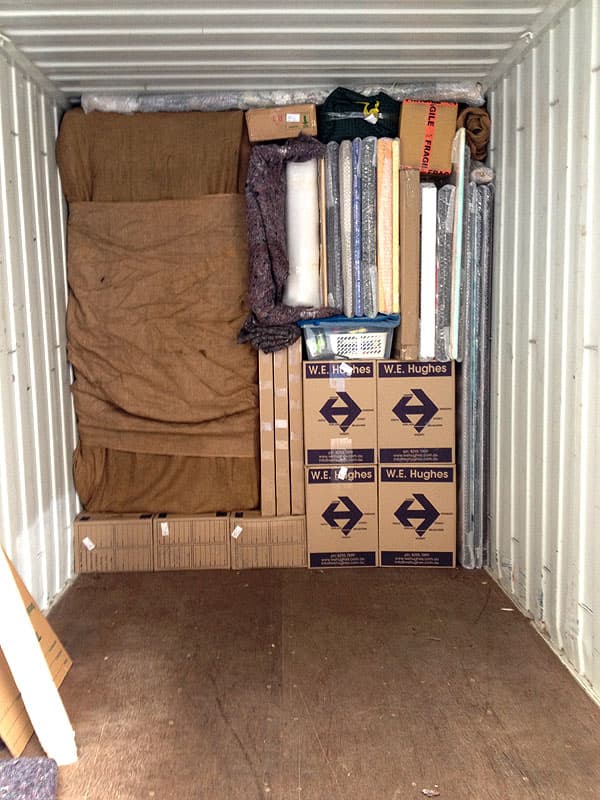 WE Hughes Removals removalist work in North Plympton