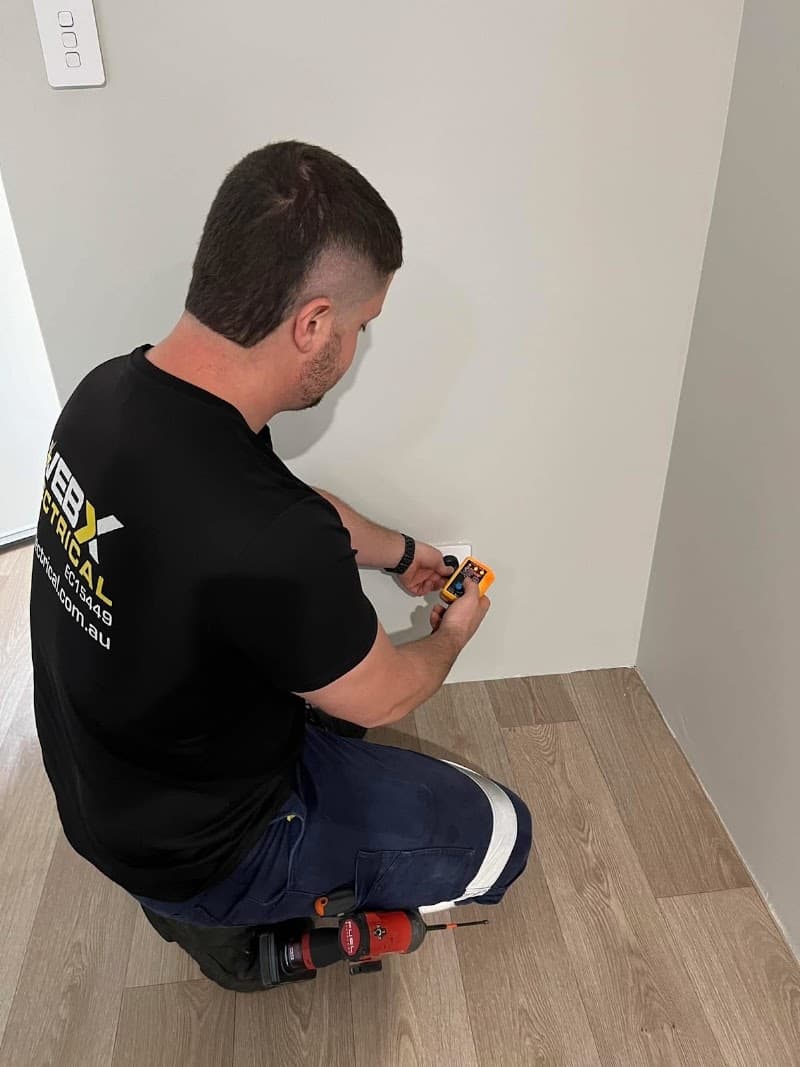 Web X Electricians Perth electrician work in Perth