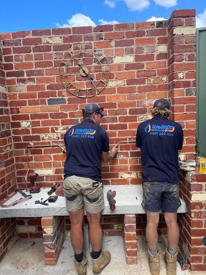 Wello's Plumbing & Gas plumber work in Thurgoona