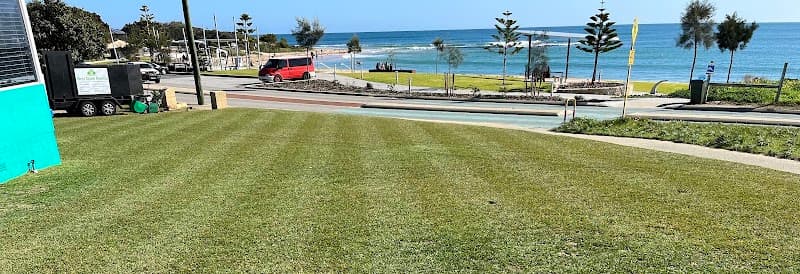 West Shore Mowing and Gardening lawn care work in Falcon