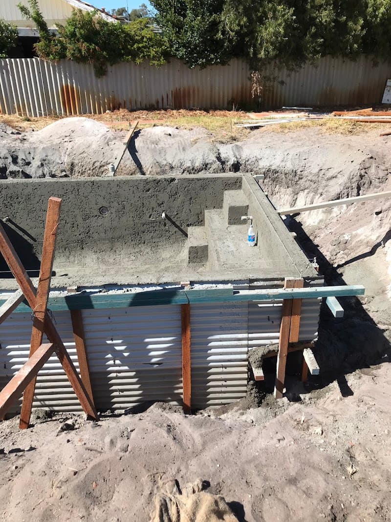 Westralia Pools pool builder work in Darch