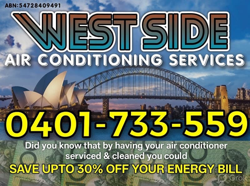 WESTSIDE AIR CONDITIONING SERVICES air conditioning work in Jordan Springs