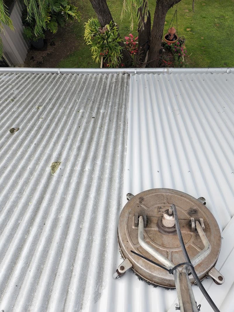 Westside Roof Cleaning and Soft Wash pressure washing work in Woodvale