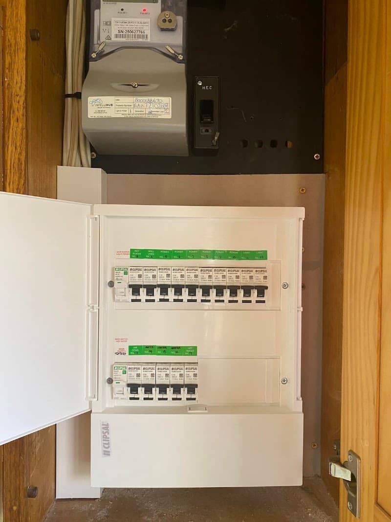 White Electrical & Facility Solutions electrician work in North Hobart
