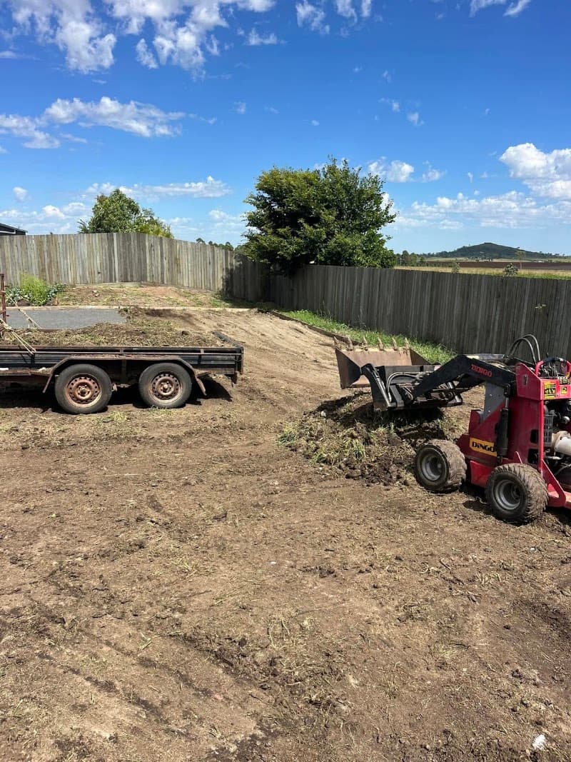 Widdon's Contracting & Maintenance | Landscaping & Mechanical Toowoomba landscaping work in Wyreema