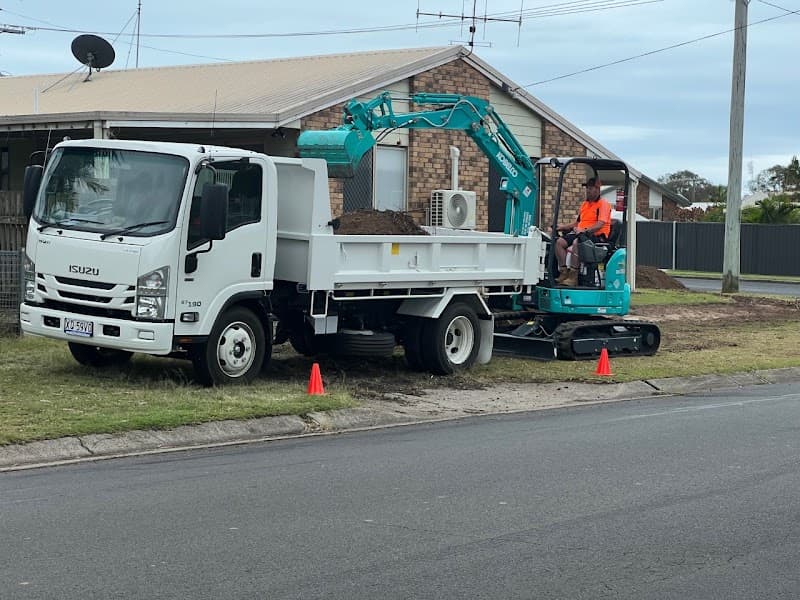 Wide Bay Excavations Pty Ltd demolition work in Urangan