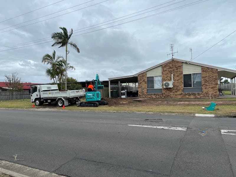 Wide Bay Excavations Pty Ltd demolition work in Urangan
