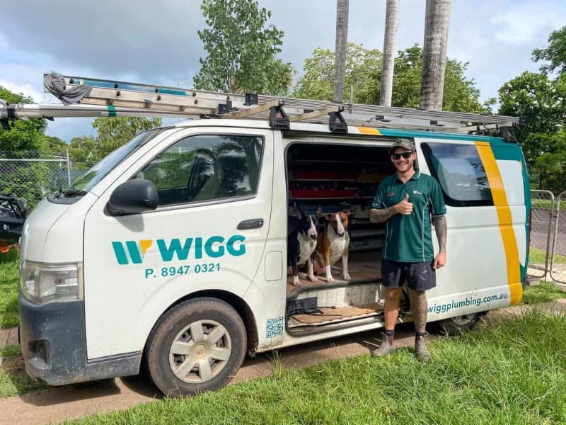 Wigg Plumbing plumber work in Berrimah