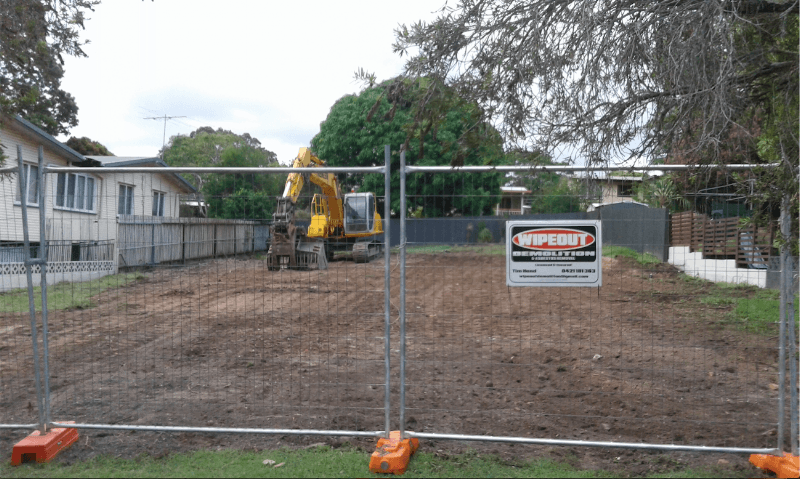 Wipeout Demolition asbestos removal work in Burleigh Heads