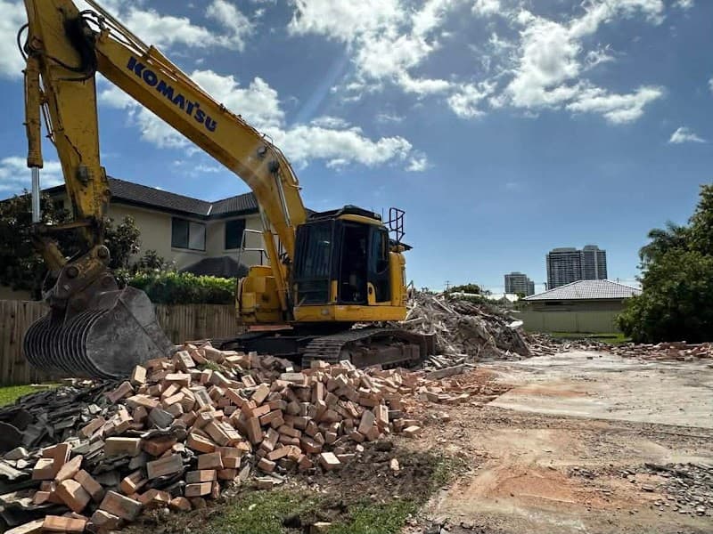 Wipeout Demolition asbestos removal work in Burleigh Heads