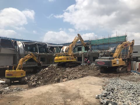 Wipeout Demolition asbestos removal work in Burleigh Heads