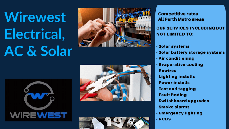 Wirewest Electrical electrician work in Edgewater