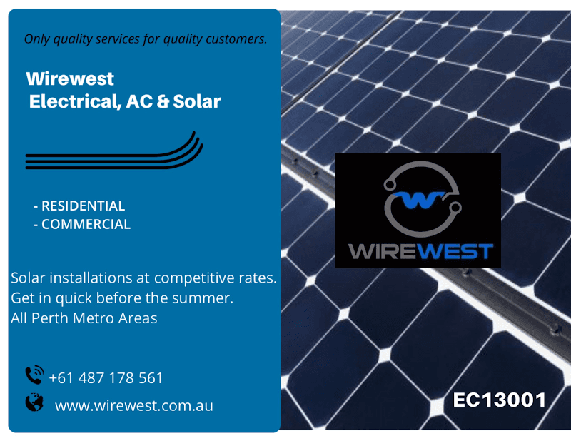 Wirewest Electrical electrician work in Edgewater