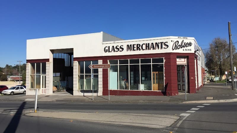 W.J Robson & Sons Glass glass & glazier work in Ballarat East