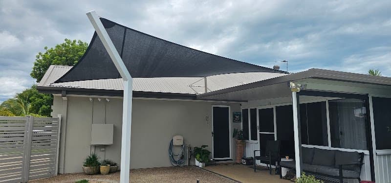 Wondershade Shade Sails - Hervey Bay and Fraser Coast curtains & blinds work in Urraween