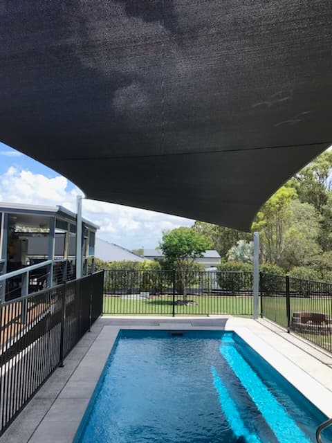 Wondershade Shade Sails - Hervey Bay and Fraser Coast curtains & blinds work in Urraween