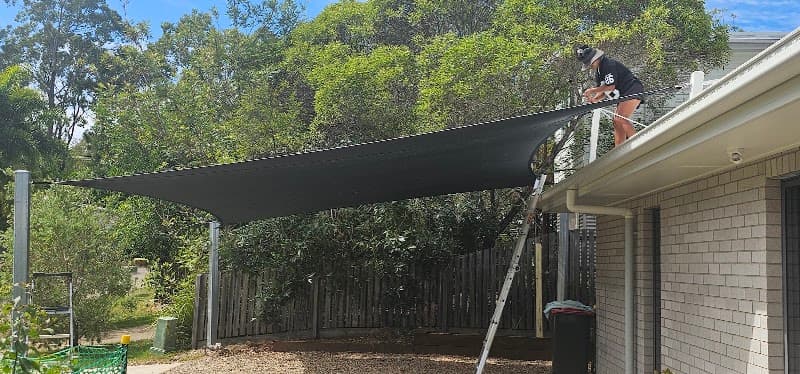 Wondershade Shade Sails - Hervey Bay and Fraser Coast curtains & blinds work in Urraween