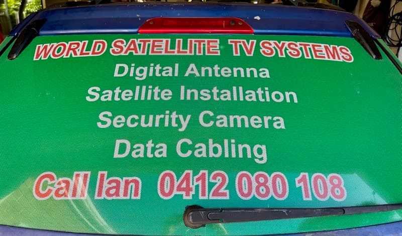 World Satellite TV Systems antenna & tv work in Athelstone