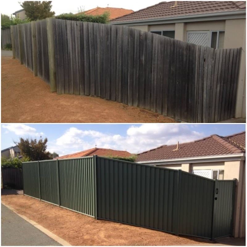 WR Engineering fencing work in Fyshwick