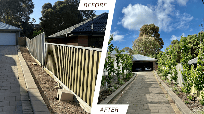 Yardner landscaping work in Adelaide