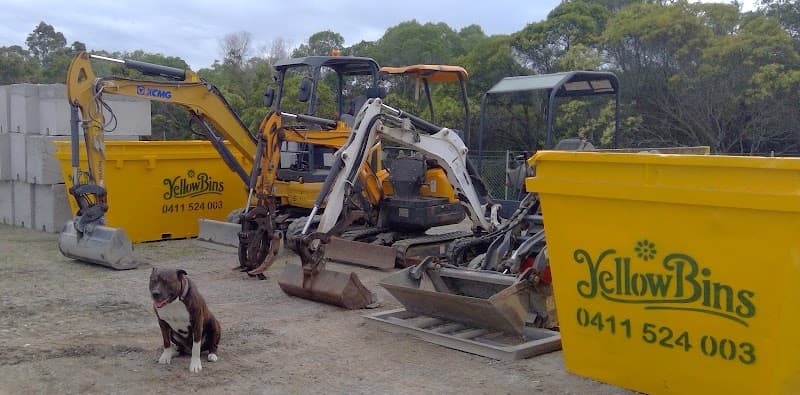Yellow Skip Bins Wide Bay rubbish removal work in Dundowran
