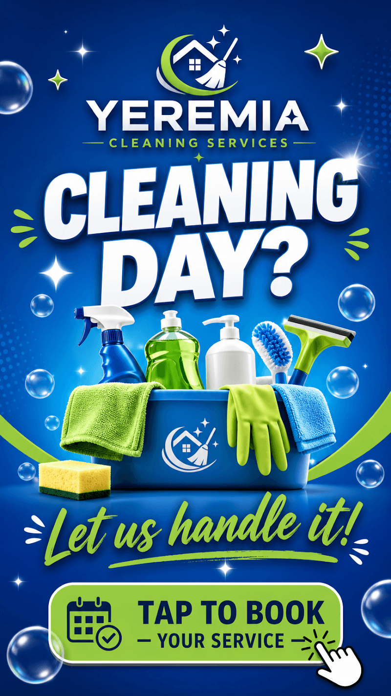 Yeremia Cleaning Services cleaning work in Andrews Farm