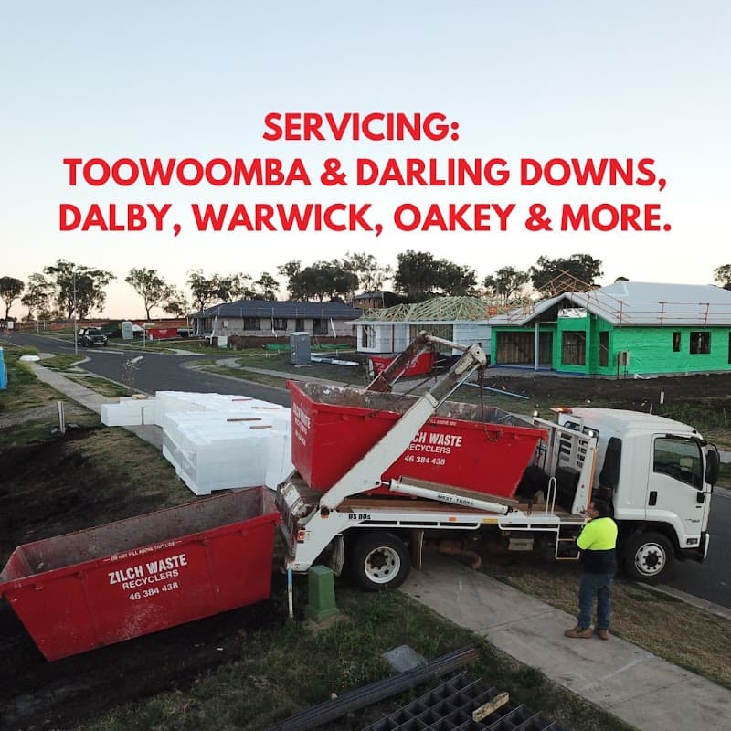 Zilch Waste Skip Bins rubbish removal work in Harlaxton