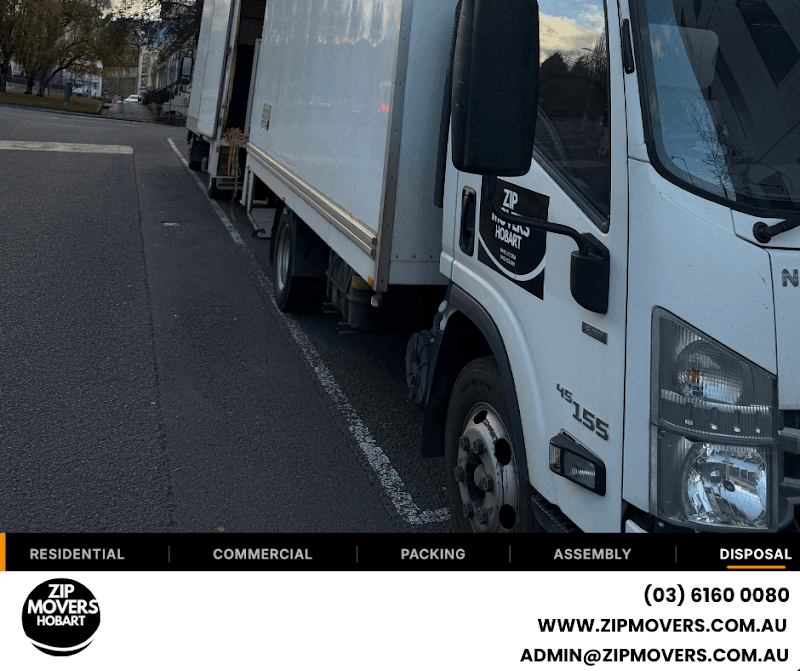 Zip Movers Hobart removalist work in Hobart